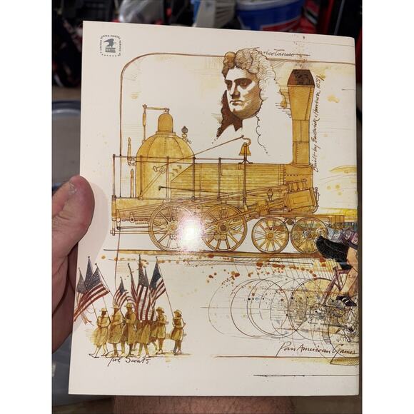 U.S. Postal Service - 1987 Mint Set Of Commemorative Stamps Book! - 39 STAMPS - Picture 4 of 4